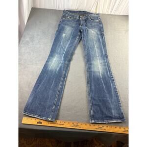 Armani Exchange Low Rise Straight Leg Jeans Women’s 4 Short Blue (Inseam 30) USA